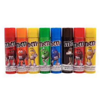 BALSAMO LABIAL SABORIZADO M&M POR UNIDAD BALSAMO LABIAL SABORIZADO M&M POR UNIDAD