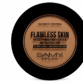 Polvo Compacto Piel Mixta A Grasa Samy #07. Deep Tan